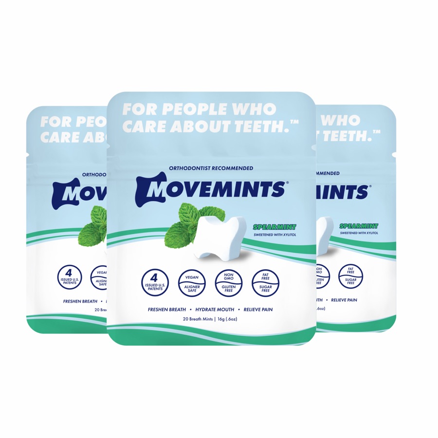 Movemints Spearmint aligner mints